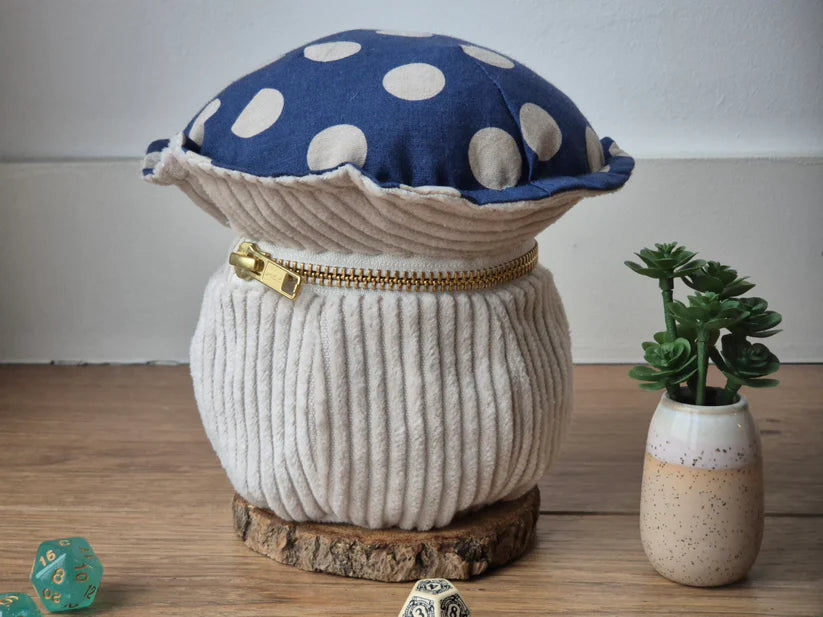 Handmade Mimic Mushroom Dice Bag