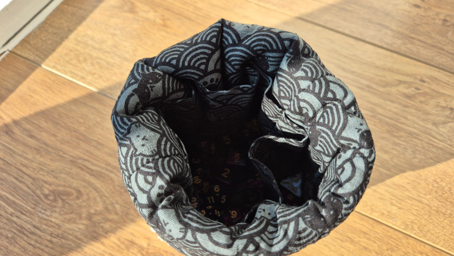 Handmade Cat Paw Dice Bag