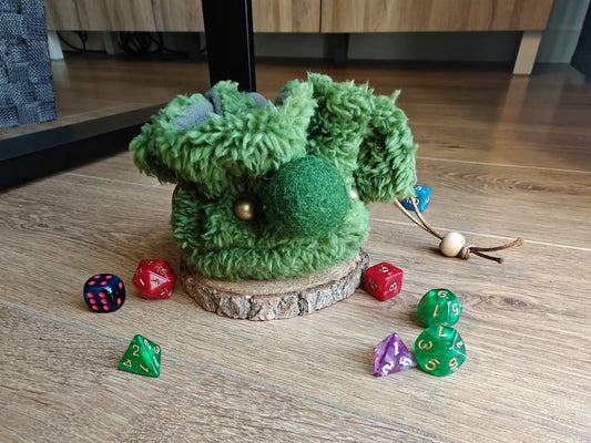 Cute & Mischievous: Mossy Troll Pouches For Thingies And Trinkets