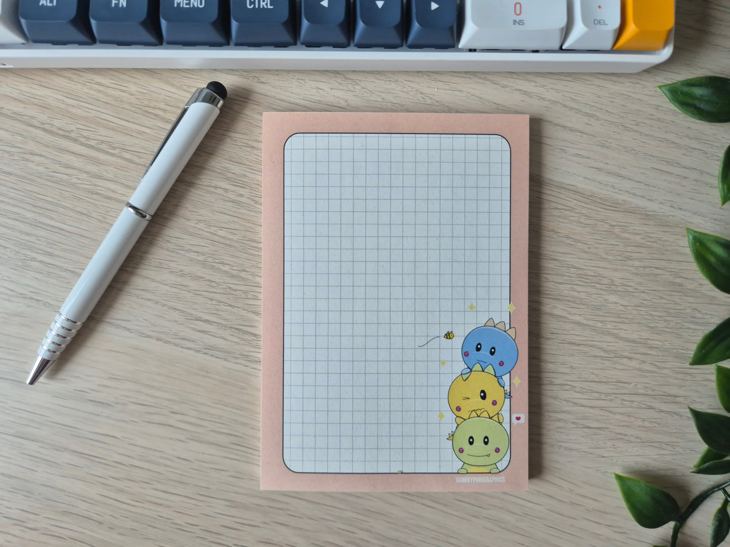 Billy and friends notepad