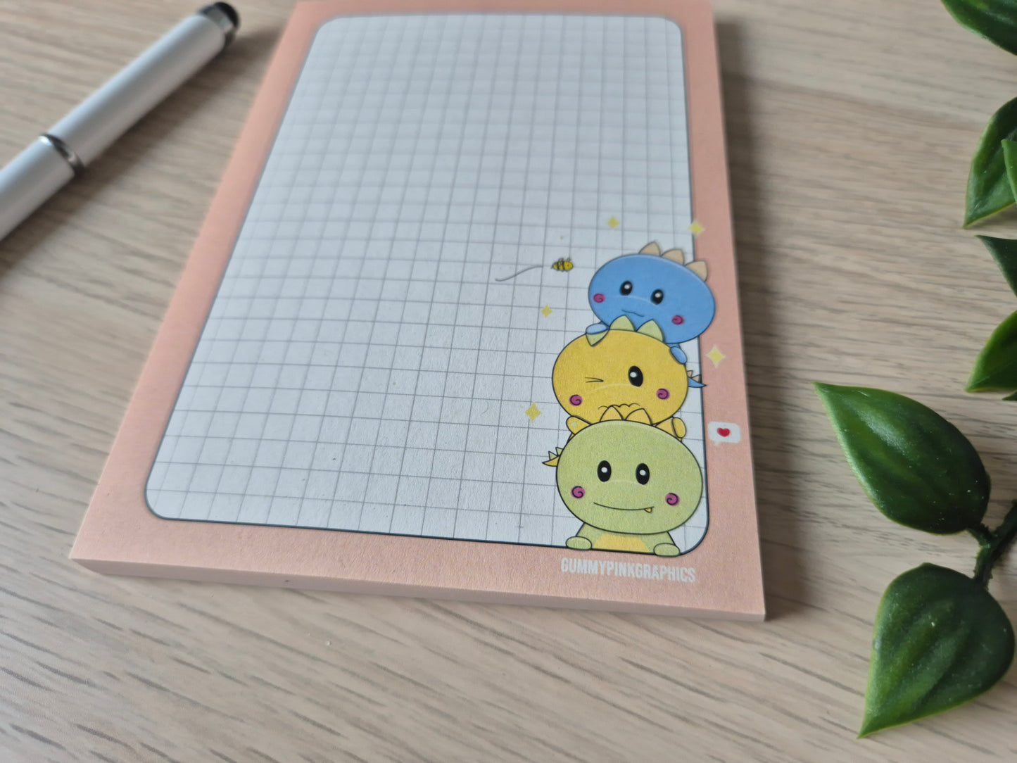 Billy and friends notepad