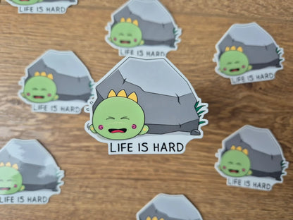 Life is hard - Corporate Stickers