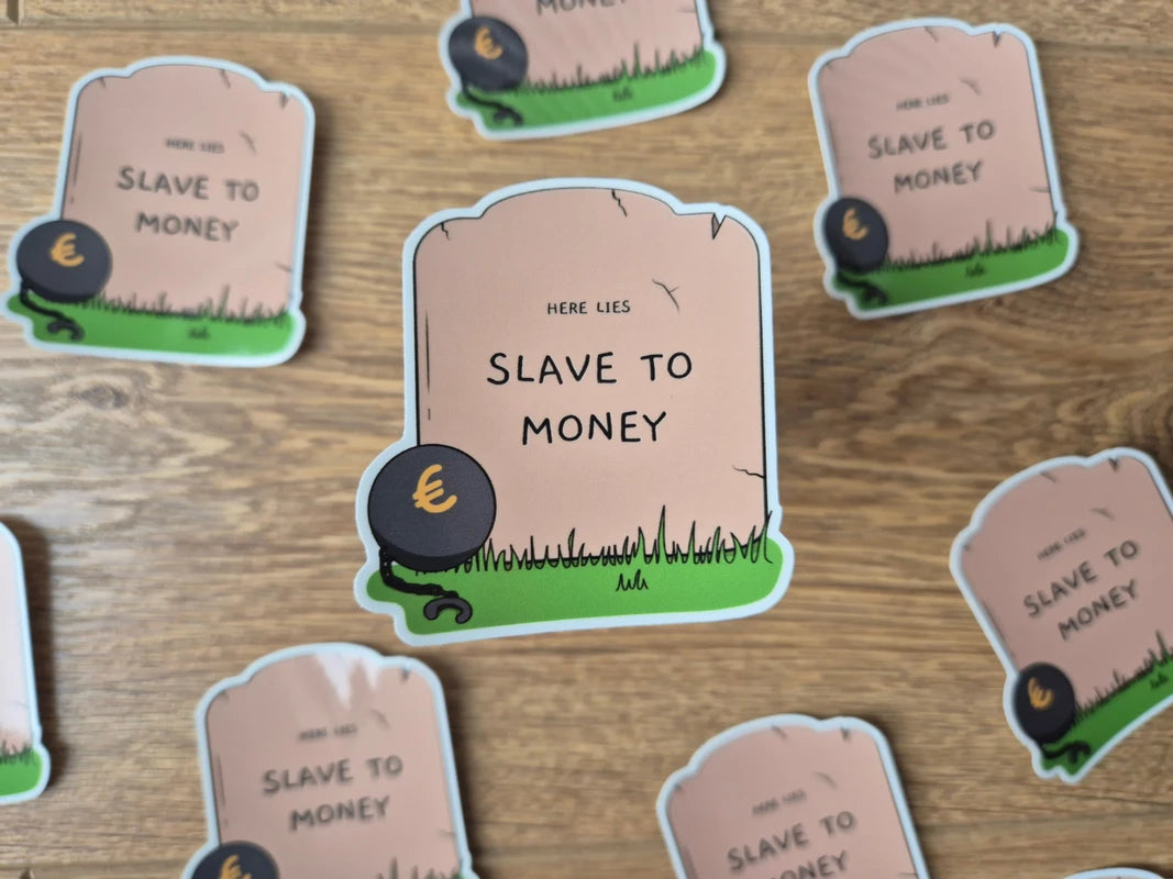 Slave to money - Corporate Stickers